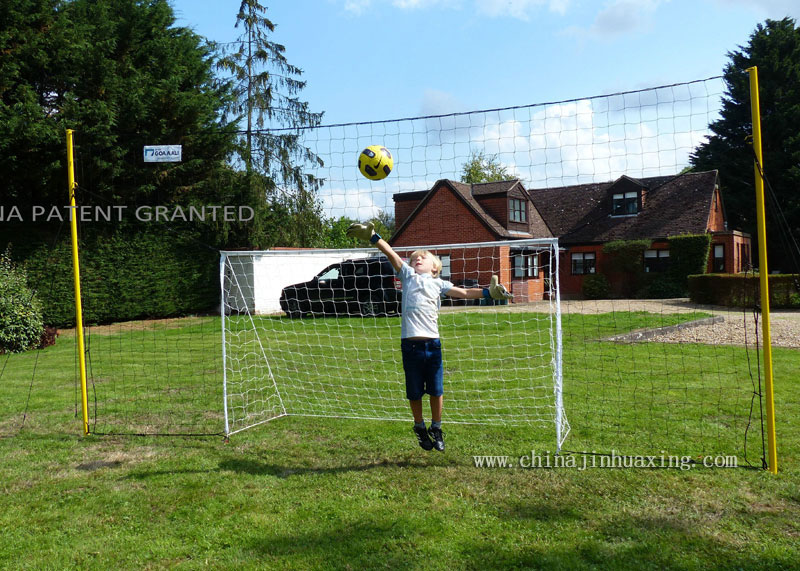 Football goal&Rebounder all in one