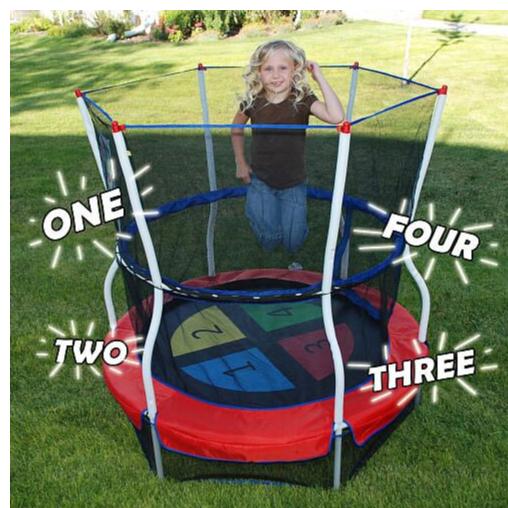 Kids trampoline